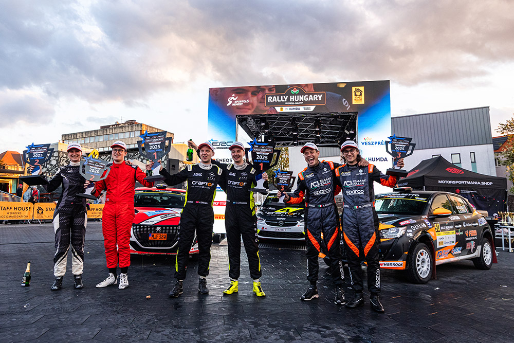 FIA European Rally Championship 2025 Stop 02 - Veszprém, Hungary