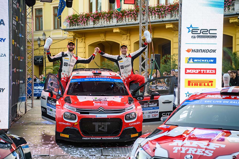 Mads Östberg Rally Hungary 2023