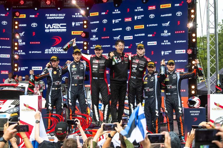 Kalle Rovanperä, Thierry Neuville, Esapekka Lappi